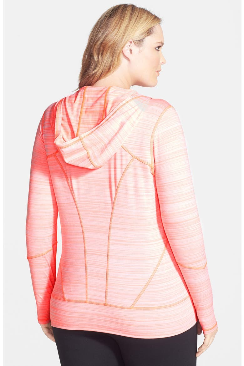 'Easy' Hooded Top, Alternate, color, CORAL BLOOM