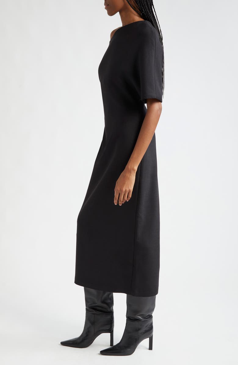 Róhe Sculptural One-Shoulder Maxi Dress, Alternate, color, 