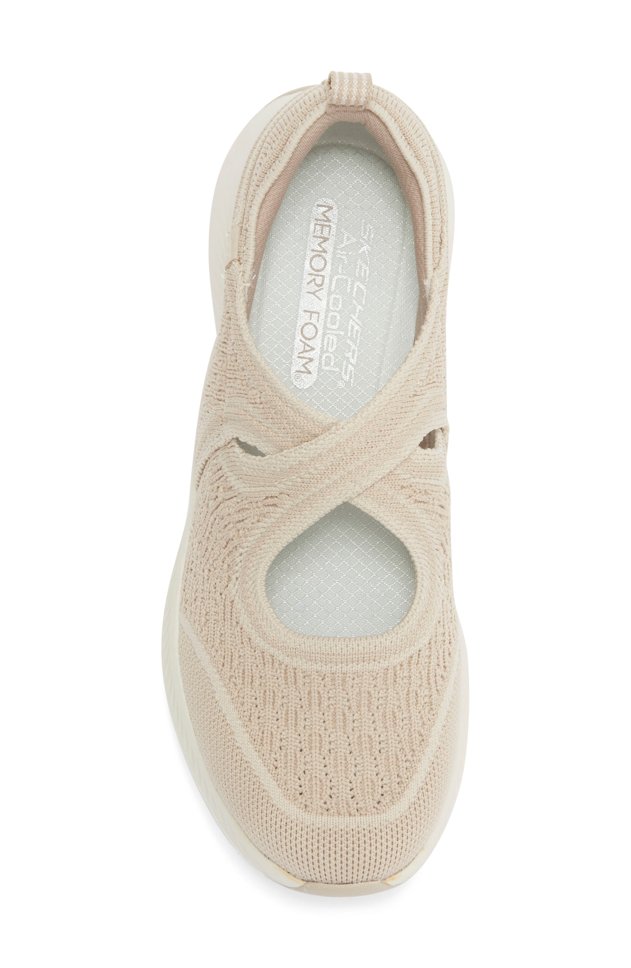 SKECHERS Vapor Foam Move Aster Slip-On Sneaker, Alternate, color, Taupe
