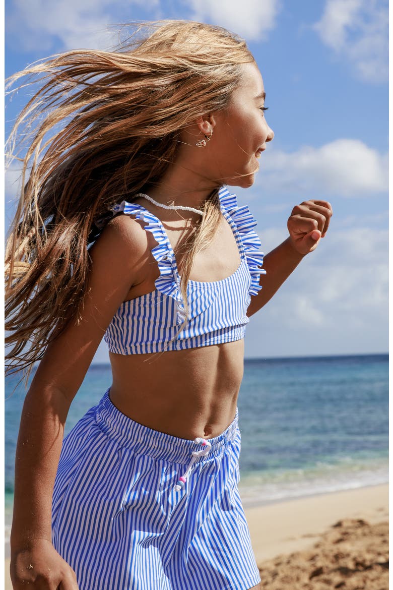 Kids' Happy Daze UPF 50+ Two-Piece Swimsuit, Alternate, color, MARINA BLUE