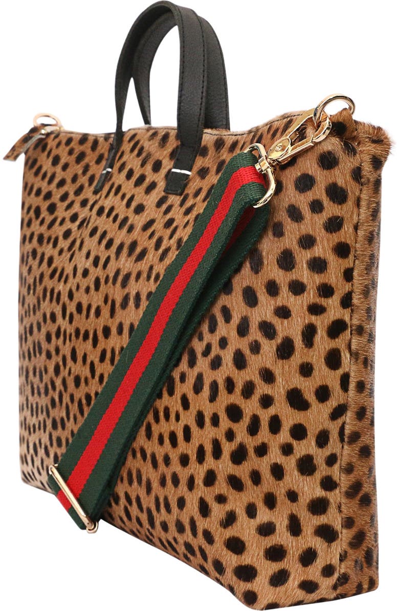 The Artisan & Company Leopard Travel Bag, Alternate, color, Leopard Print