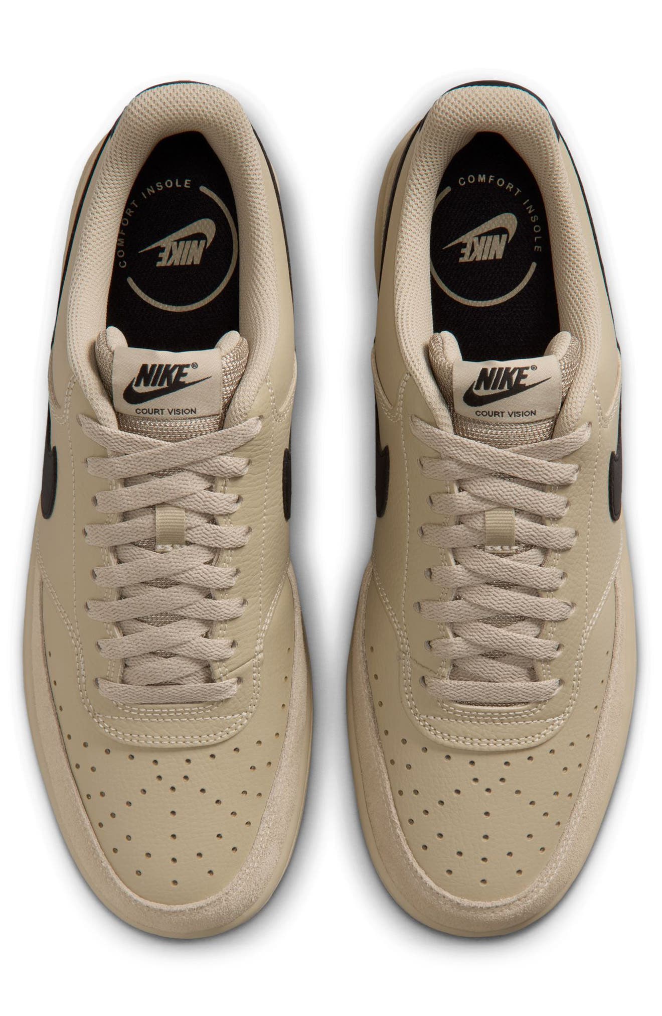 Court Vision Low Sneaker, Alternate, color, 200 DSTKKI/BLACK