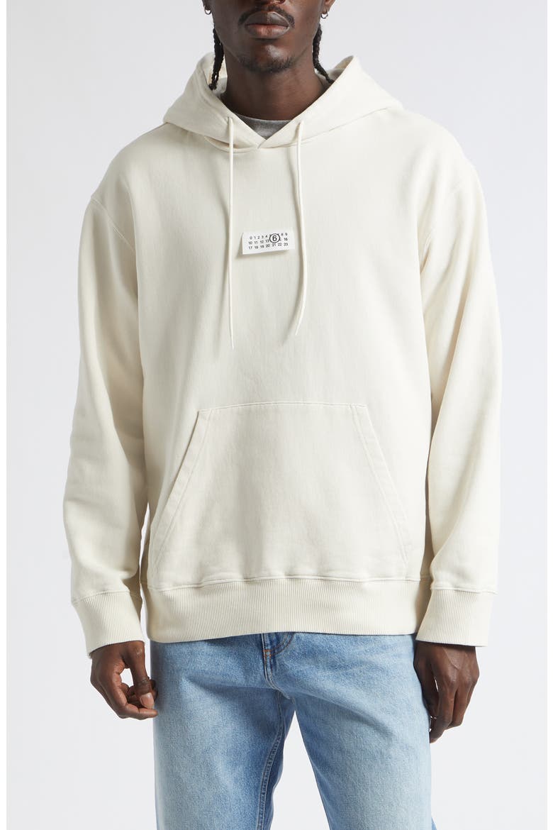 Cotton Hoodie, Main, color, ECRU