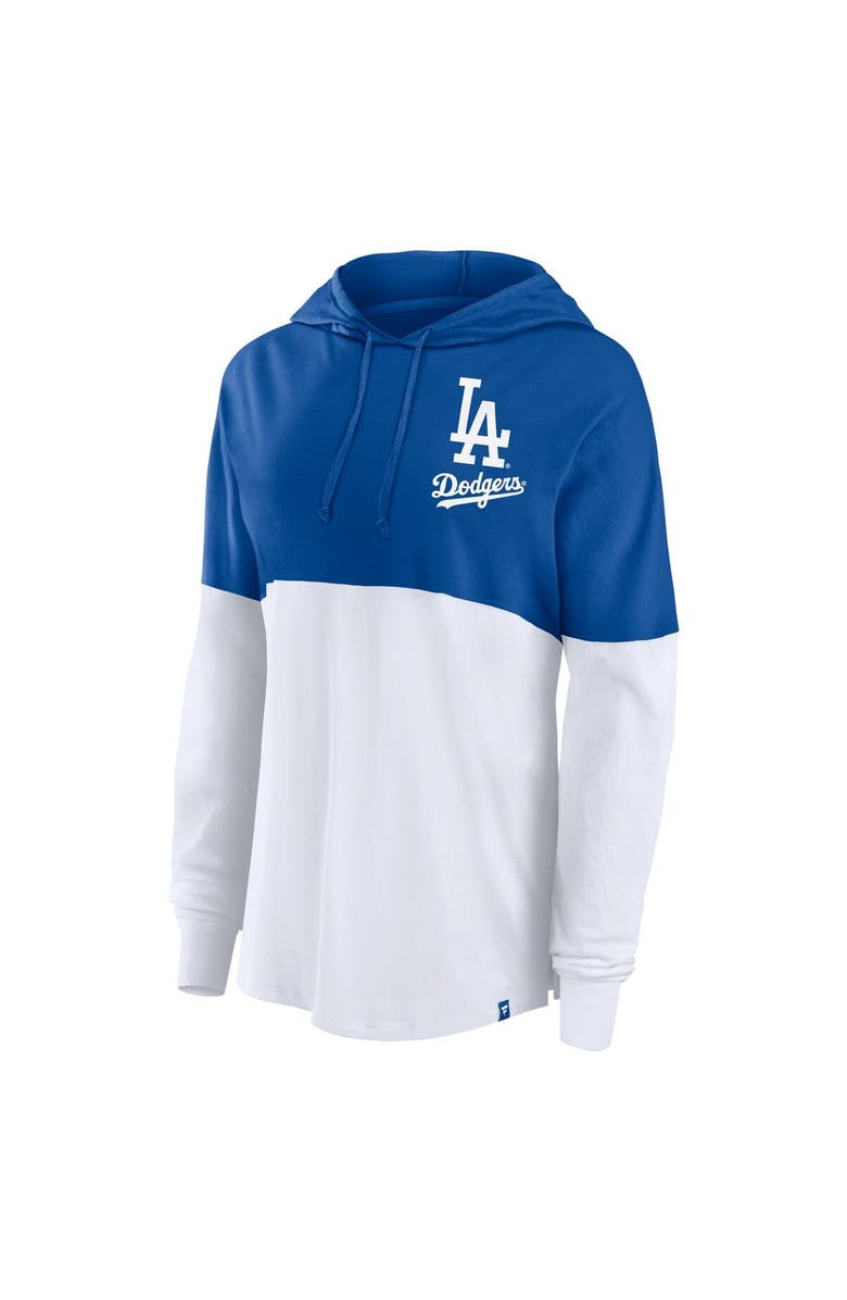 FANATICS Women's Fanatics Royal/White Los Angeles Dodgers Backup Option Pullover Hoodie, Alternate, color, 