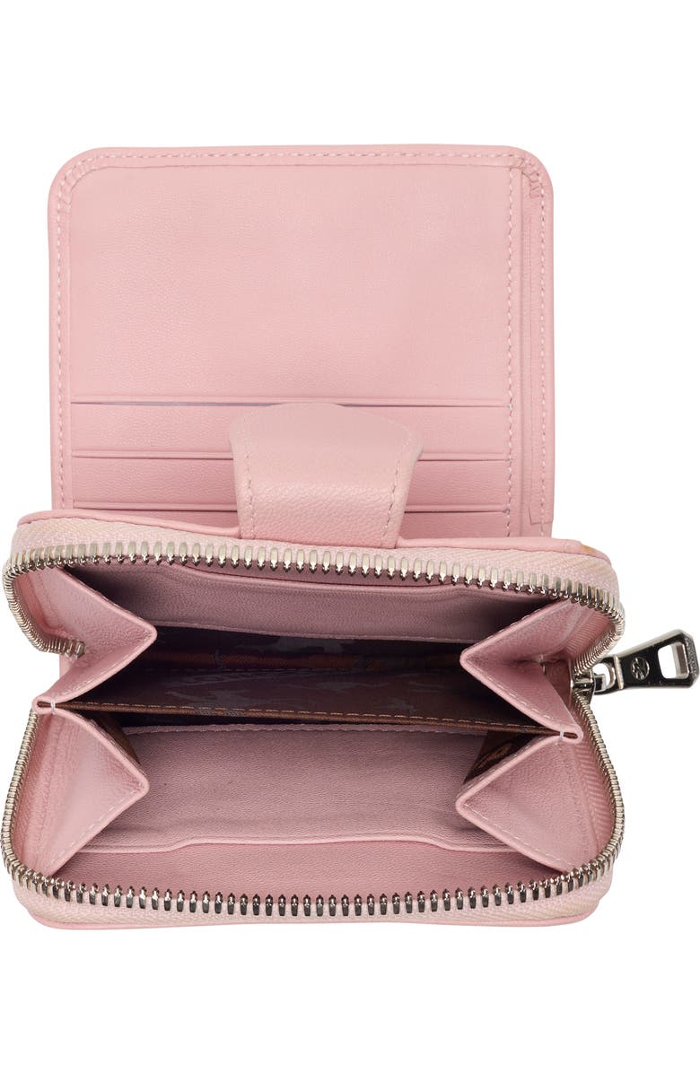 Longchamp Le Pliage Cuir Small Wallet, Alternate, color, Girl