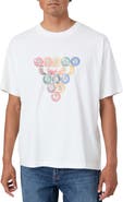 GUESS Pool Ball Graphic Oversized T-Shirt
