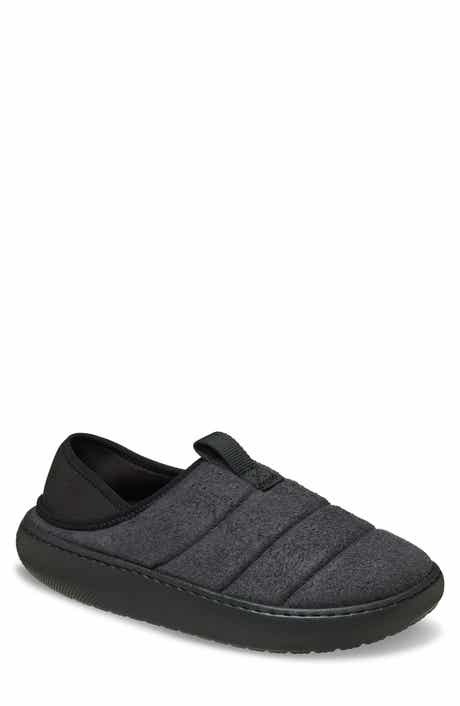 CROCS Classic Vegan Suede Quilted Slip On Shoe