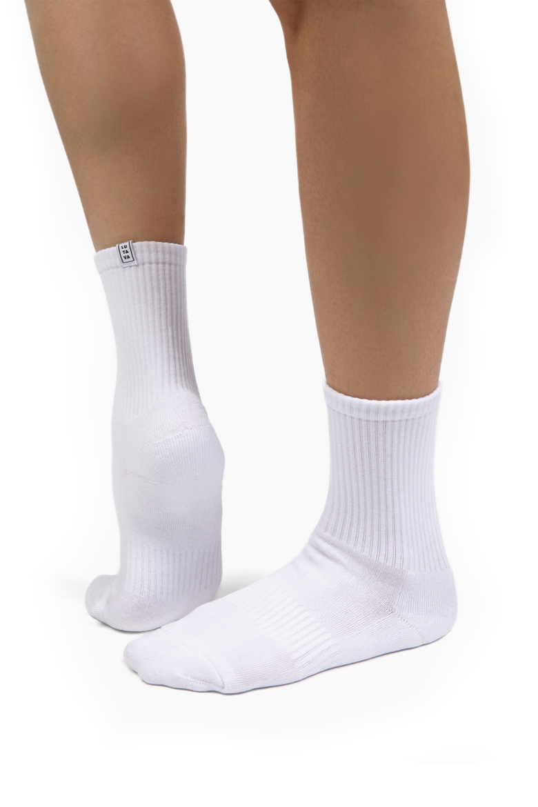 Antimicrobial Crew Sock, Alternate, color, Light Grey