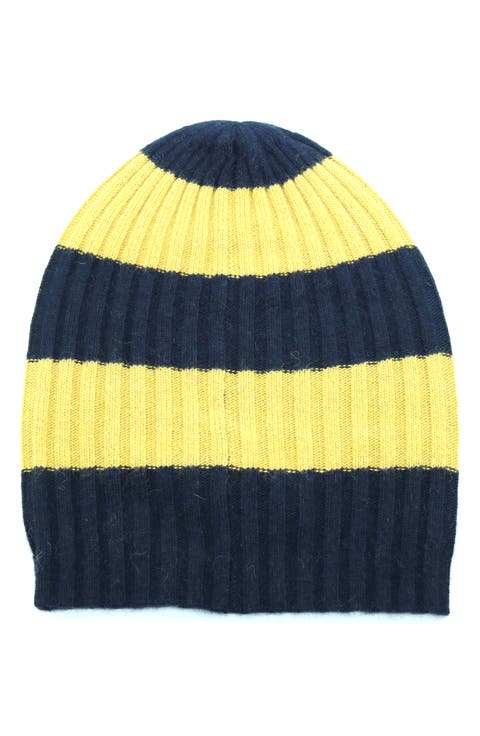 Slouchy Stripe Beanie