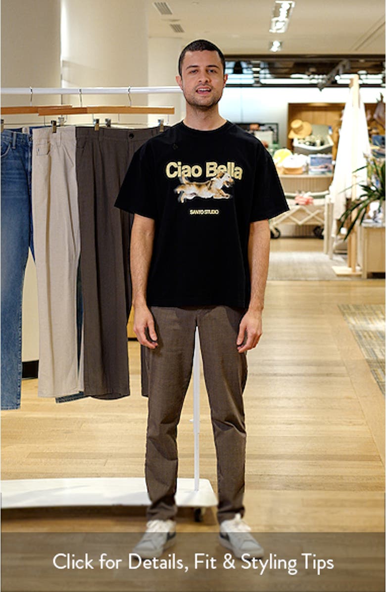 Ciao Bella Graphic Cotton T-Shirt, sales video thumbnail
