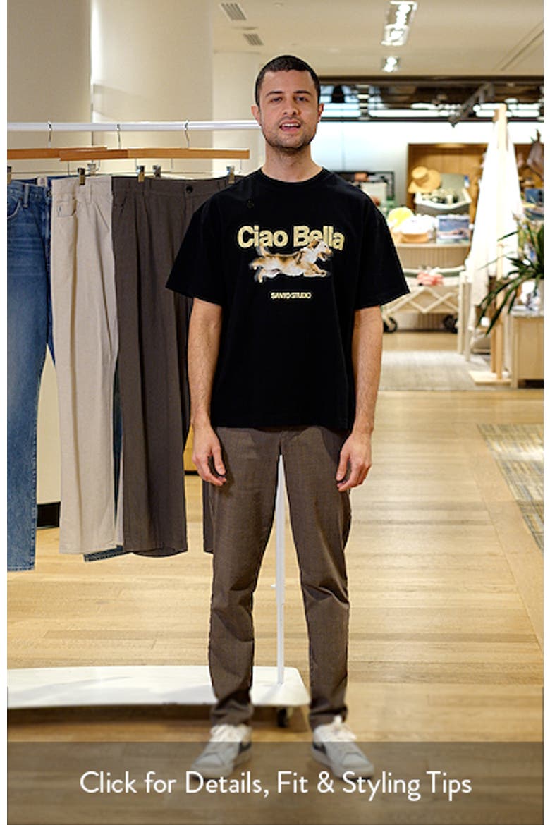 Ciao Bella Graphic Cotton T-Shirt video
