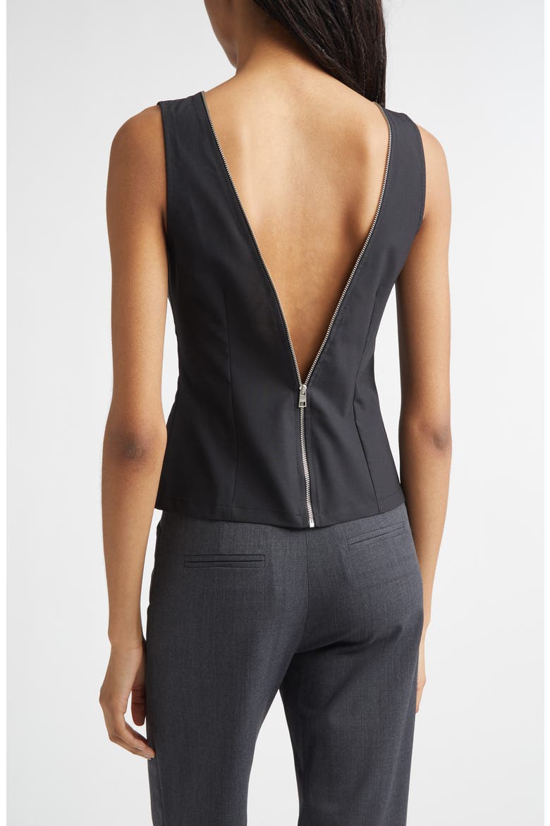 Fase Stretch Suiting Top, Alternate, color, BLACK