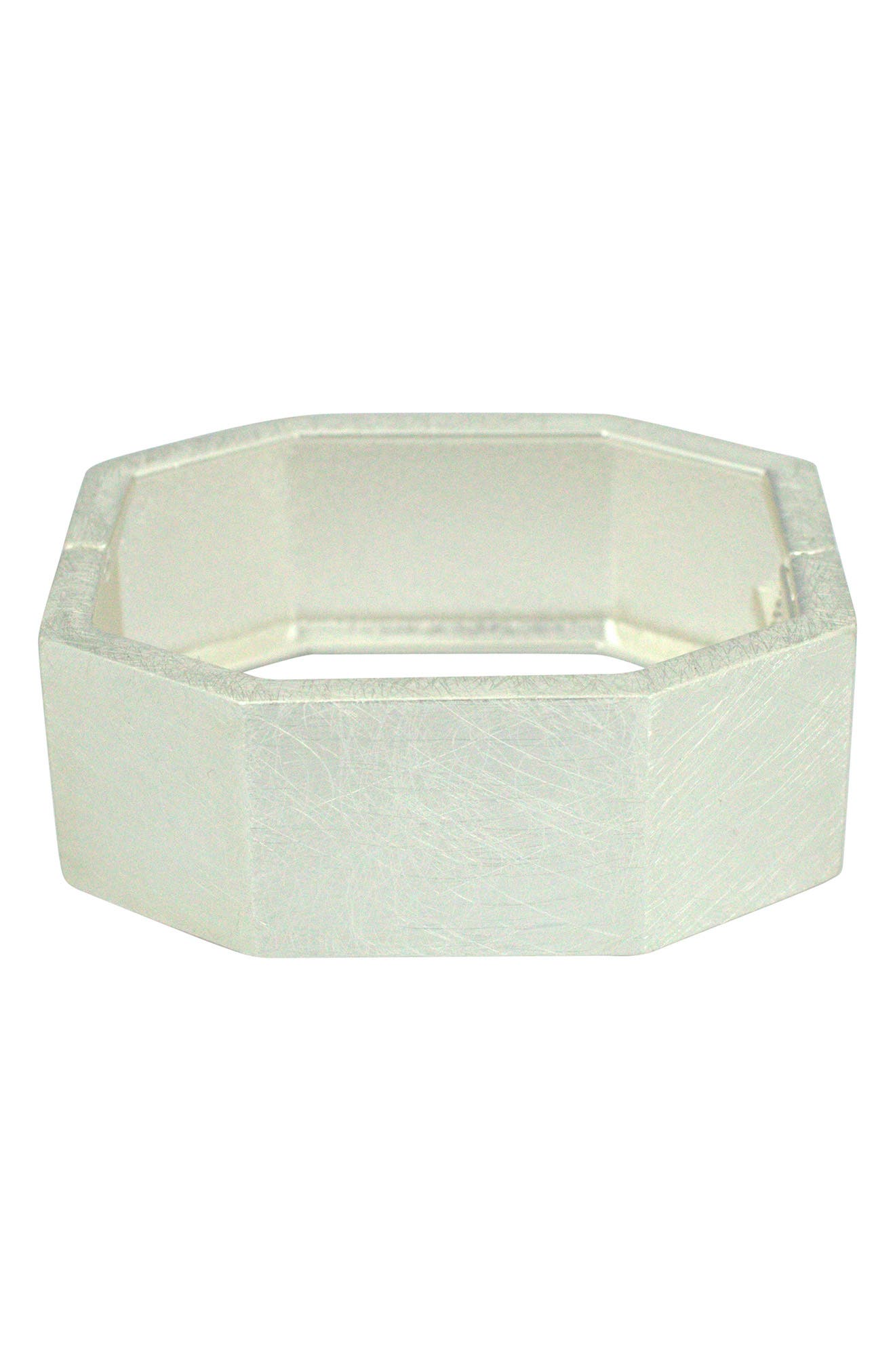Fia Octagon Hinge Bangle