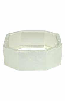 Fia Octagon Hinge Bangle