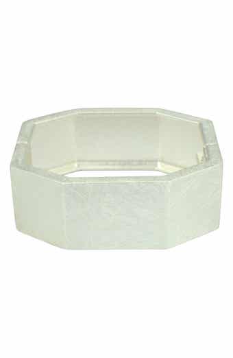 Fia Octagon Hinge Bangle