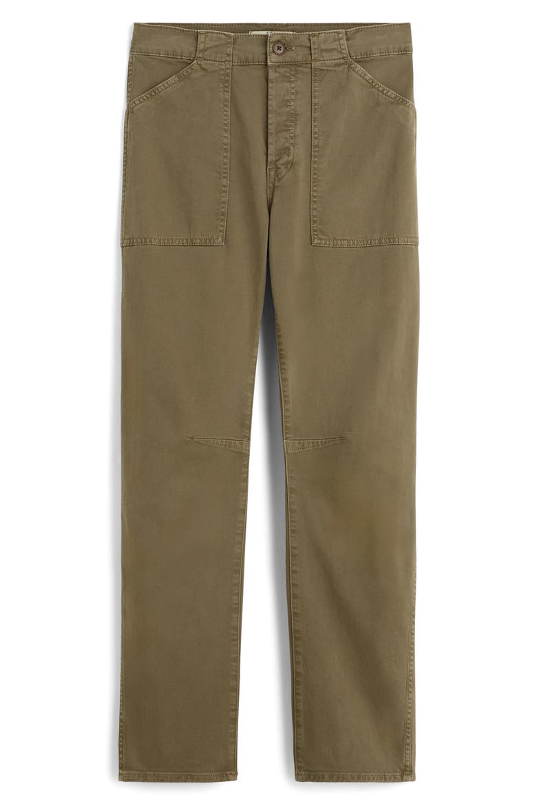 Darted Barrel Leg Pants, Alternate, color, SAFARI KHAKI