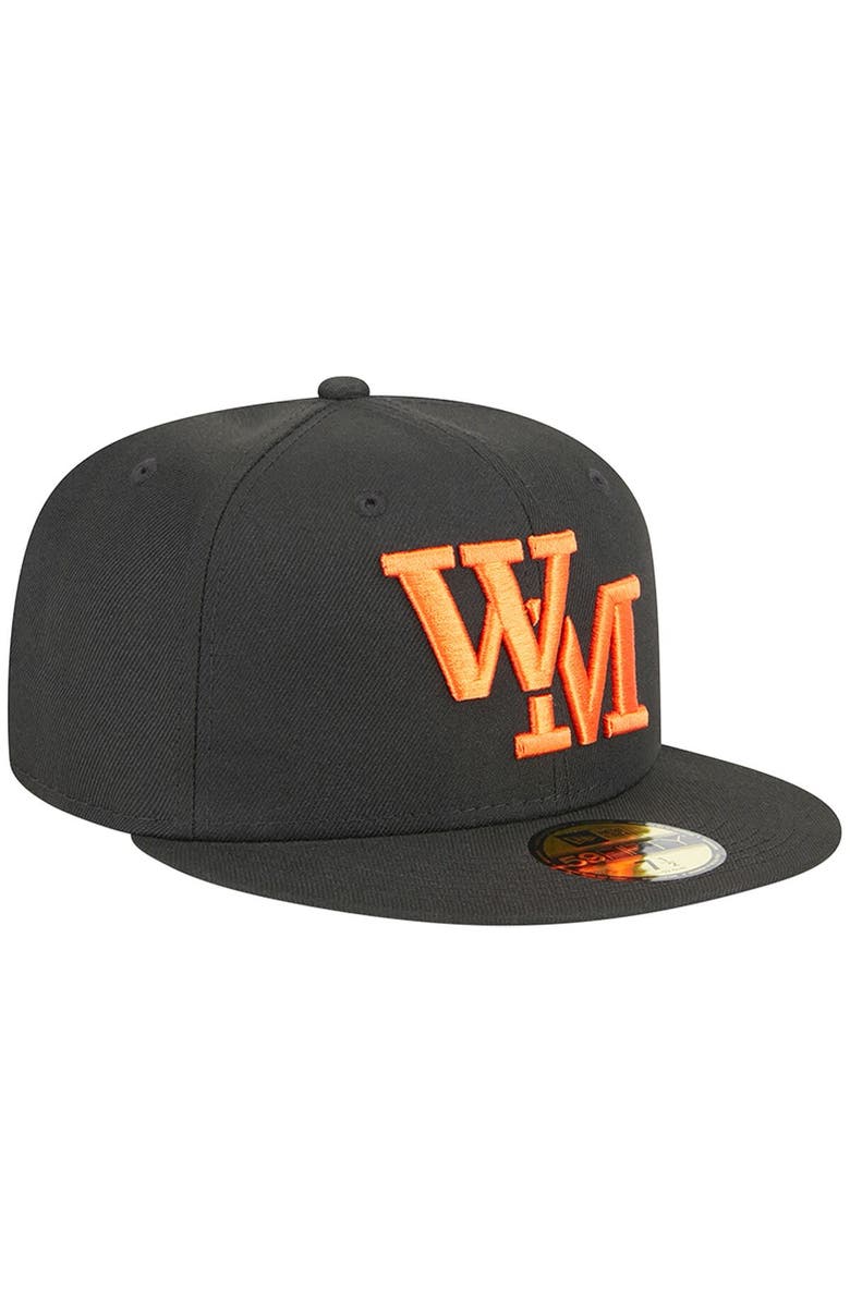 New Era Men's New Era Black Wichita Wind Surge Theme Nights 59FIFTY Fitted Hat, Alternate, color, Black