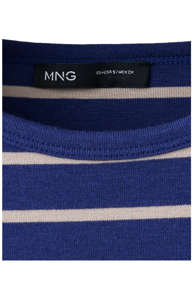 Stripe Long Sleeve Jersey T-Shirt, Alternate, color, BLUE