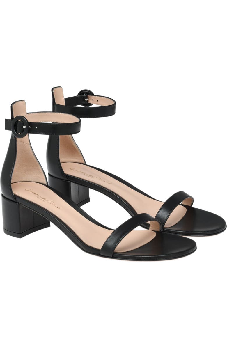 Gianvito Rossi Gaeta 45 Sandal, Alternate, color, Black