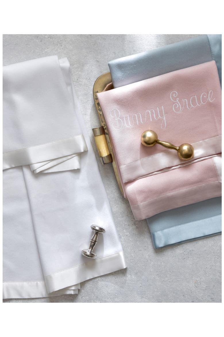 Dream Modal Blend Little Blanket, Alternate, color, WHITE