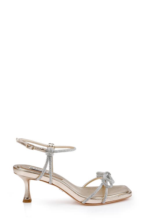 BADGLEY MISCHKA BADGLEY MISCHKA COLLECTION DANDELION ANKLE STRAP SANDAL 