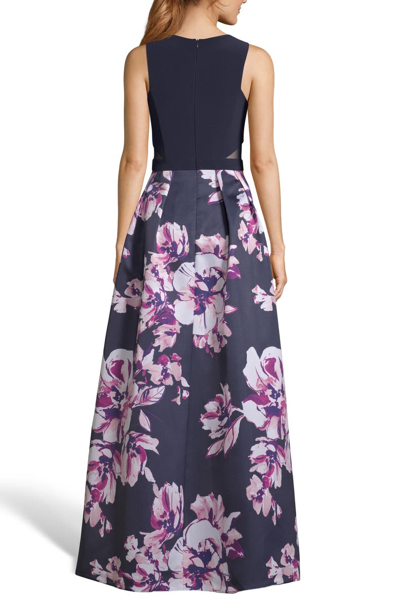 Xscape Evenings Xscape Floral Evening Dress, Alternate, color, 