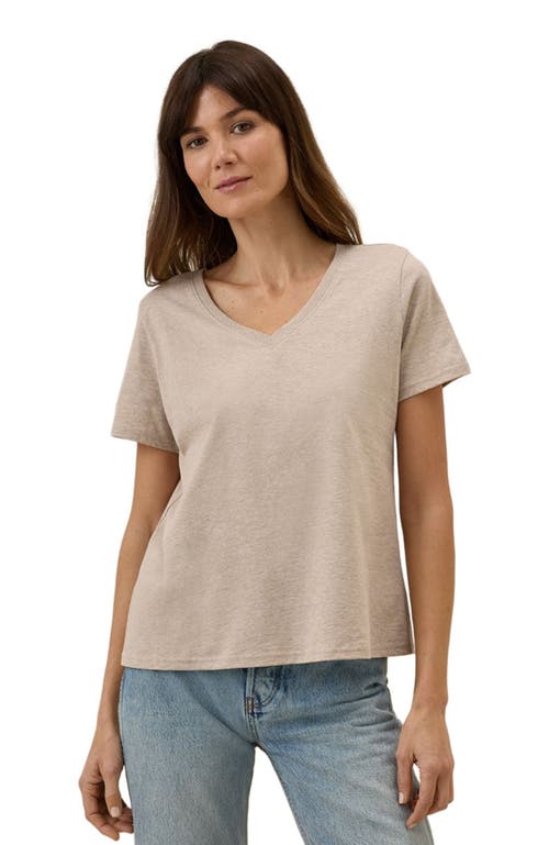 Pact Organic Cotton Softspun V-neck Tee