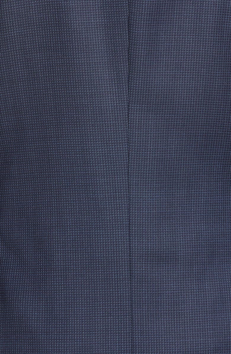 BOSS Huge Slim Fit Microcheck Wool Blazer, Alternate, color,