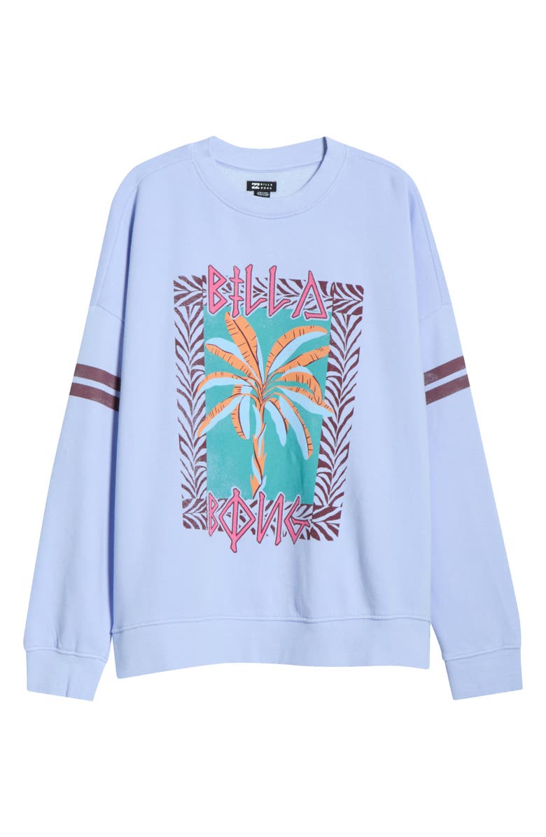 Billabong Echo Crewneck Sweatshirt, Alternate, color, Twilight Blue