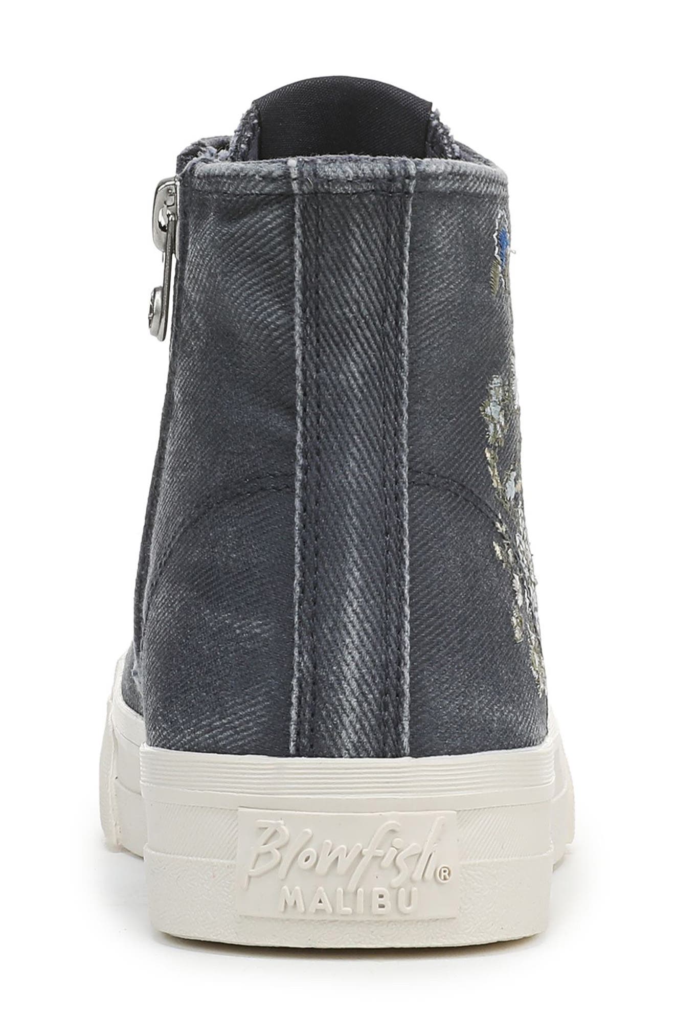 Blowfish Malibu Catch Sun High Top Sneaker, Alternate, color, Retro Navy Canvas