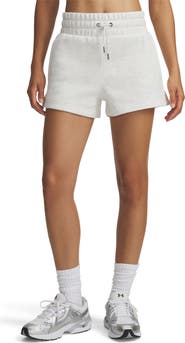 Under Armour Icon Cotton Blend Fleece Drawstring Shorts