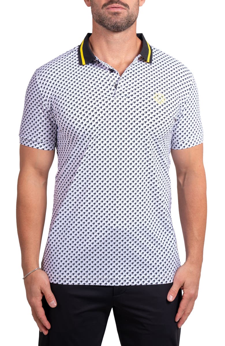 Maceoo Ascension0034 White Polo, Main, color, White