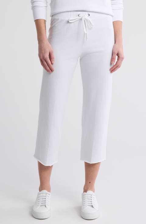 French Terry Raw Edge Sweatpants