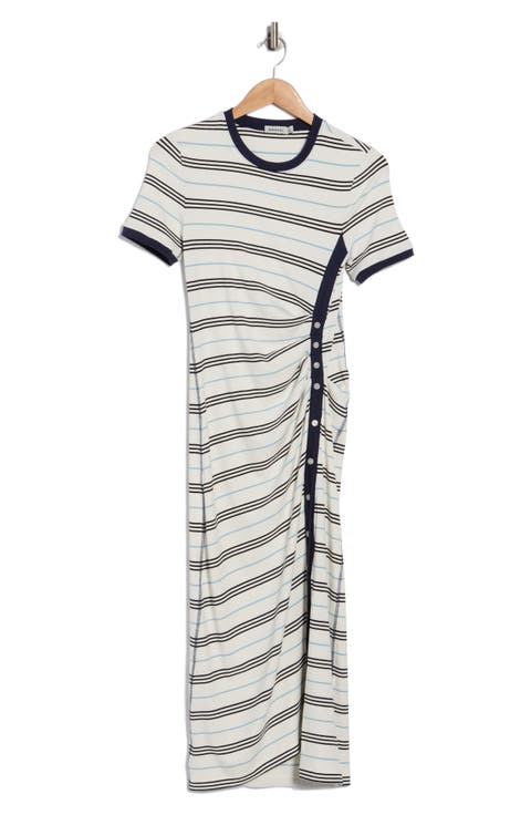 Shanna Stripe Midi Dress