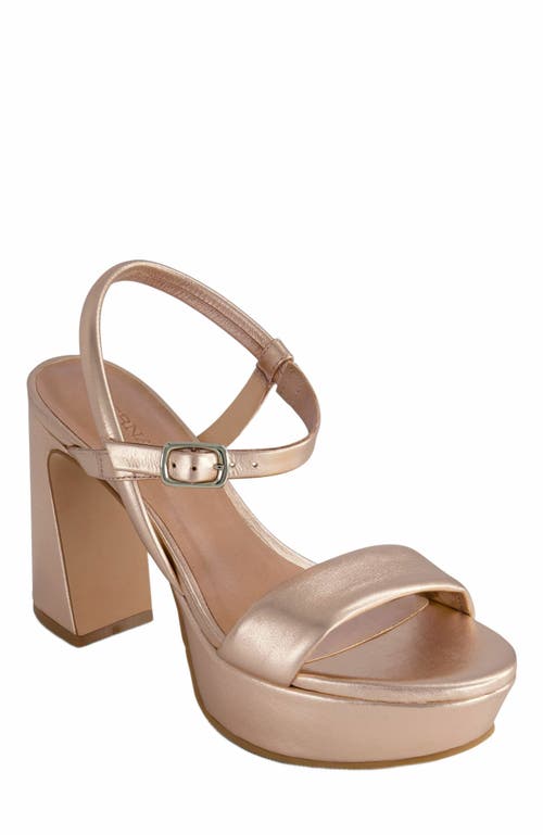 Bernardo Footwear Ventura Platform Sandal In Pink