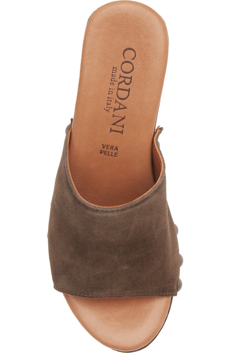 Cordani Whitley Block Heel Sandal, Alternate, color, Cacao