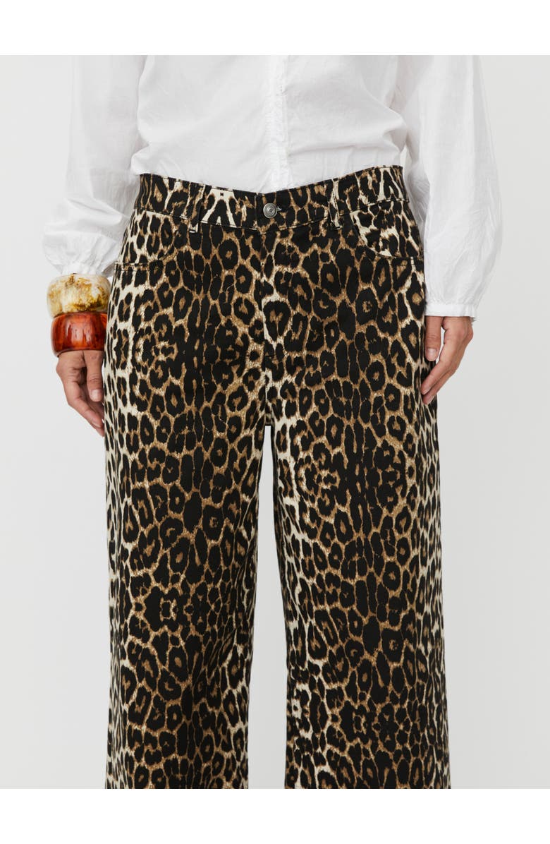 Masai Copenhagen MaPassang Leopard Print Jeans, Alternate, color, Otter