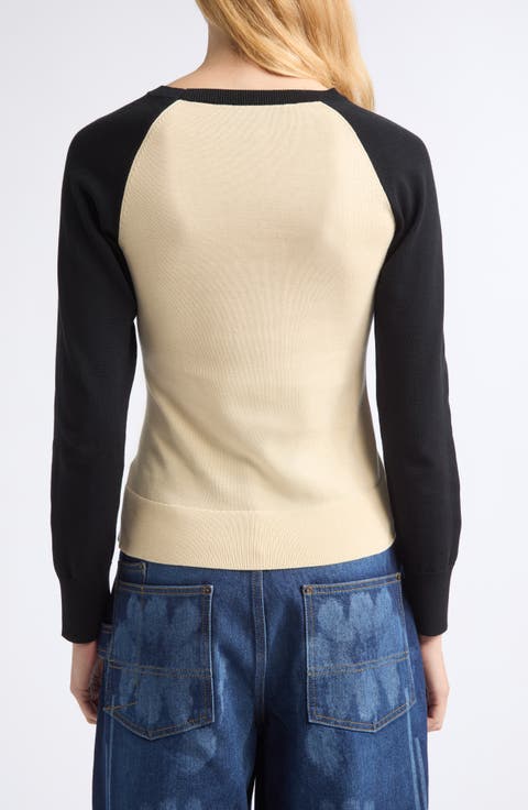 Warrior Raglan Cotton Sweater