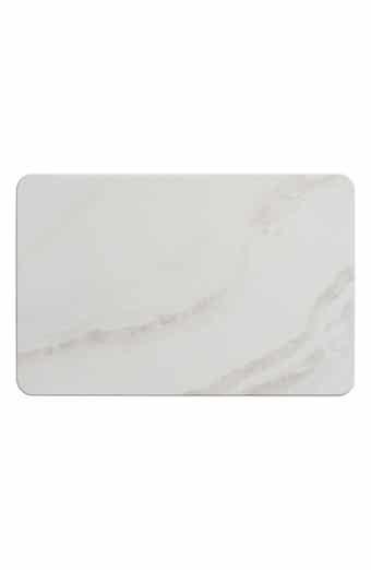 White Marble Diatomite Stone Bath Mat