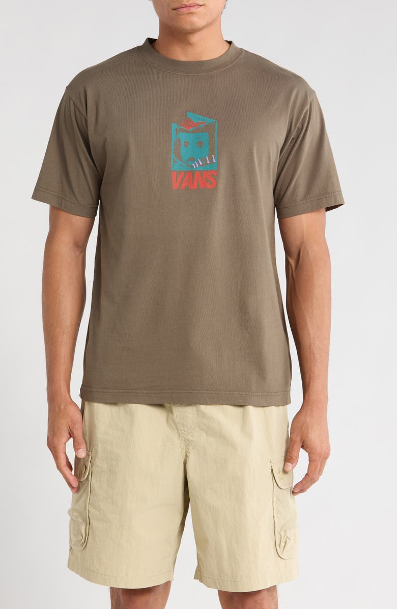 Vans Dollface Graphic T-Shirt, Main, color, Turkish Coffee