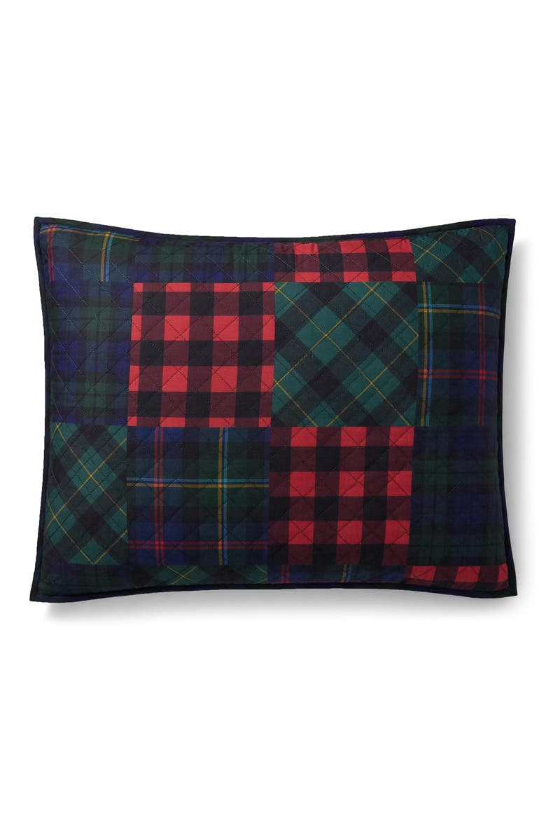 Hadley King Sham, Main, color, GREEN MU