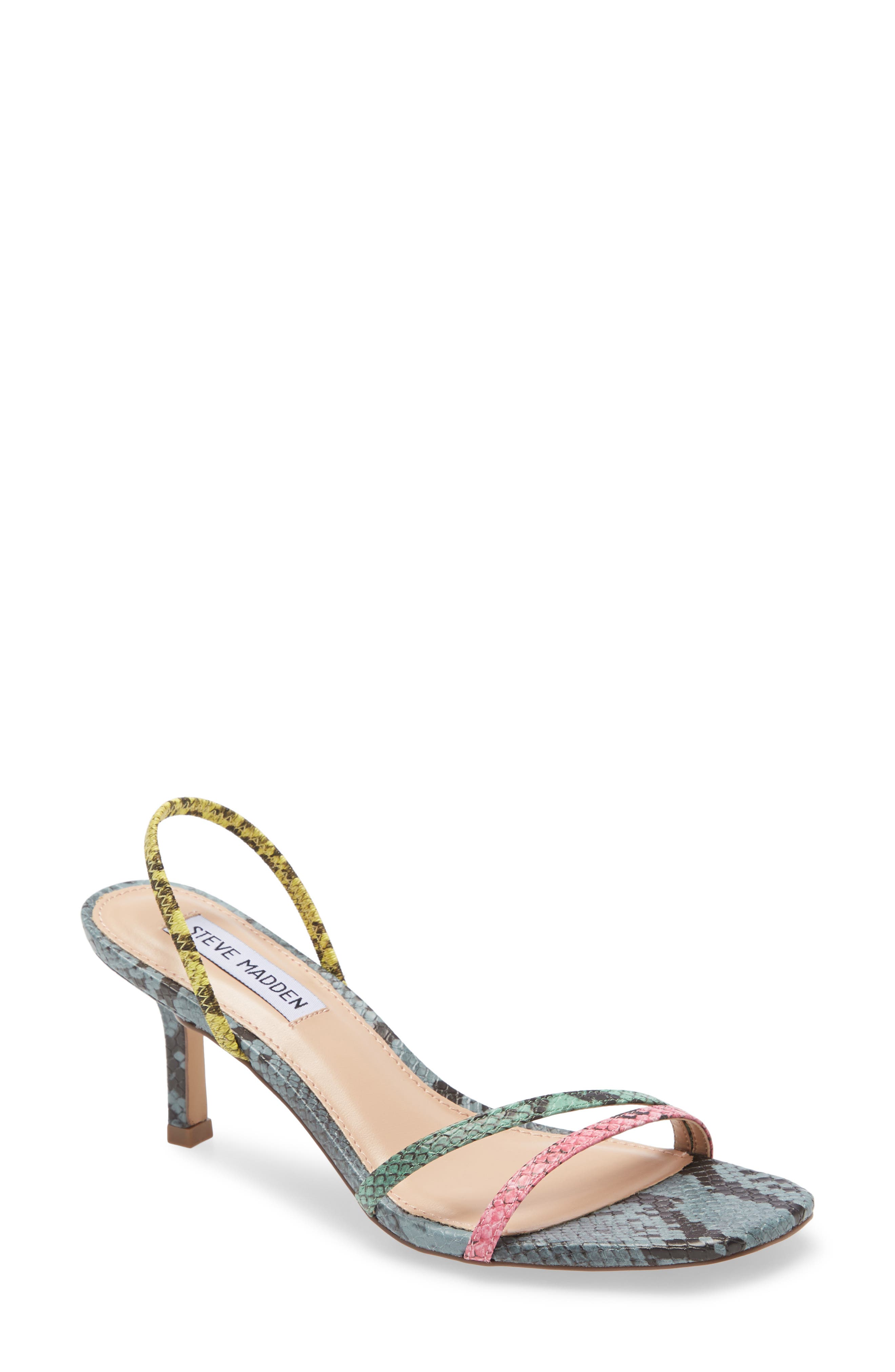 Loft Slide Sandal, Main, color, MULTI SNAKE PRINT