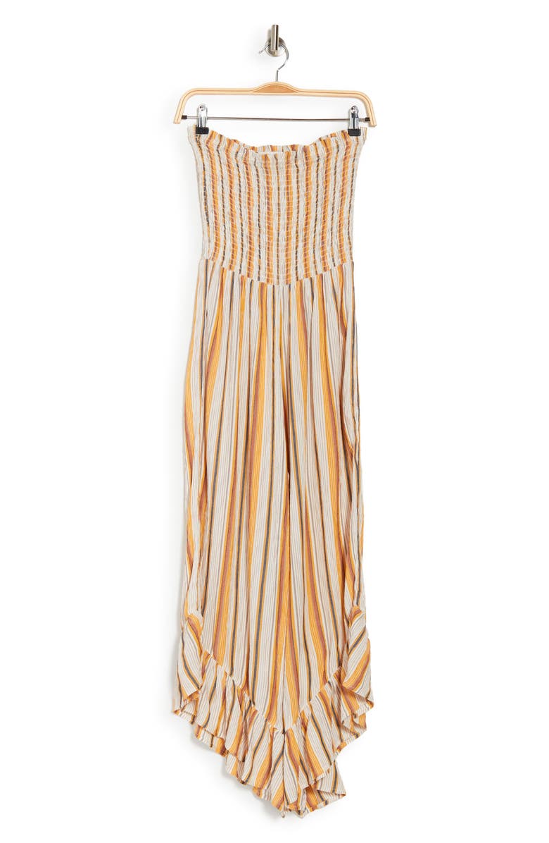 Angie Smocked Bodice Jumpsuit, Alternate, color,