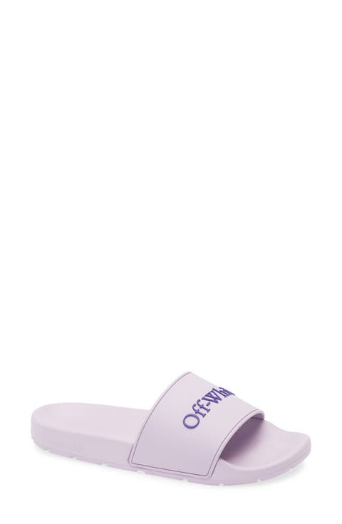 Bookish Logo Slide Sandal (Women)