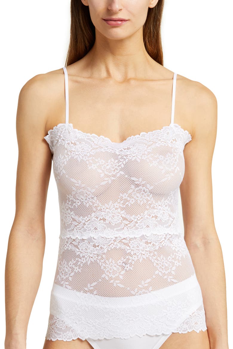 Heavenly Lace Camisole, Main, color, WHT