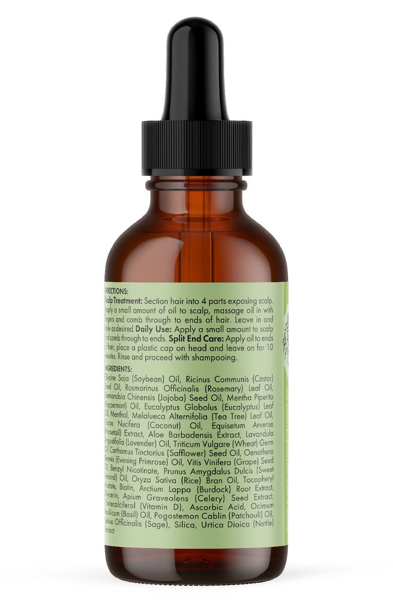 MIELLE Rosemary Mint Scalp & Hair Strengthening Oil, Alternate, color, 