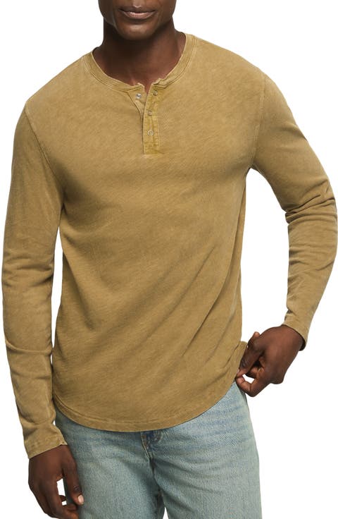 Weekend Slub Long Sleeve Henley