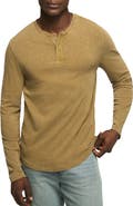 Lucky Brand Weekend Slub Long Sleeve Henley