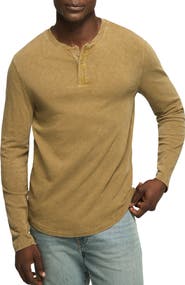 Lucky Brand Weekend Slub Long Sleeve Henley