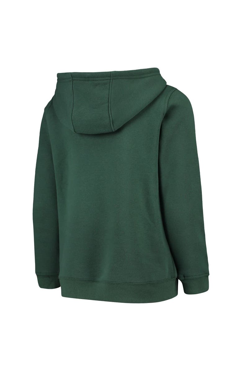 Outerstuff Youth Green Michigan State Spartans Big Bevel Pullover Hoodie, Alternate, color, 